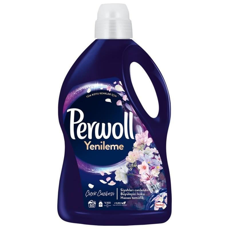 Sıvı Çamaşır DeterjanıPerwoll Yenileme Çiçek Cazibesi 2,75 Lt 50 Yıkama