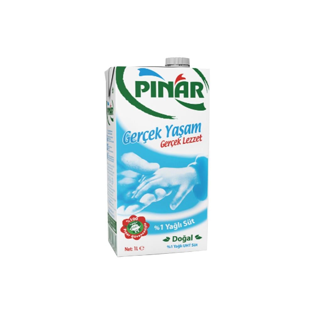Sade SütPınar %1 Yağlı Süt 1L