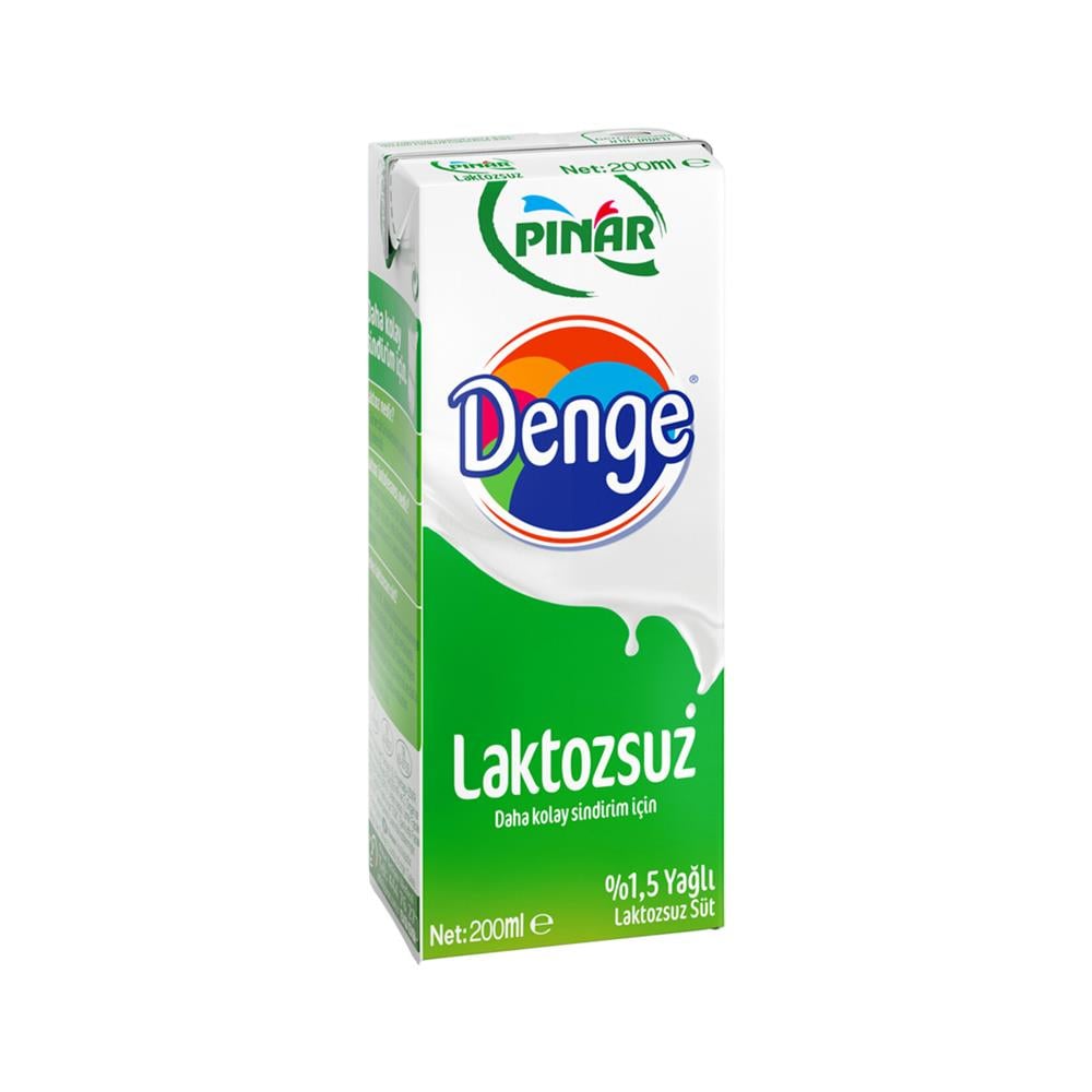 Pınar Denge Laktozsuz Süt 200 Ml