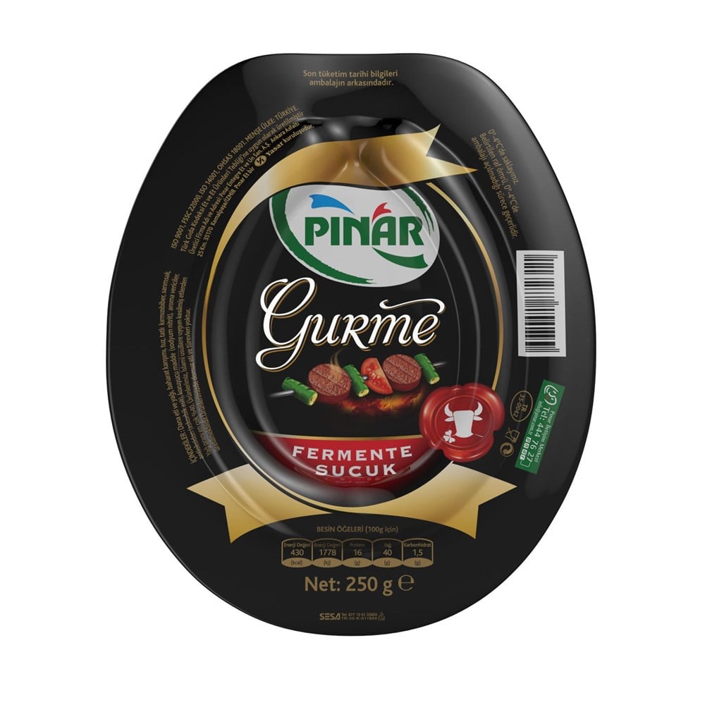 Pınar Gurme Dana Sucuk 250 Gr