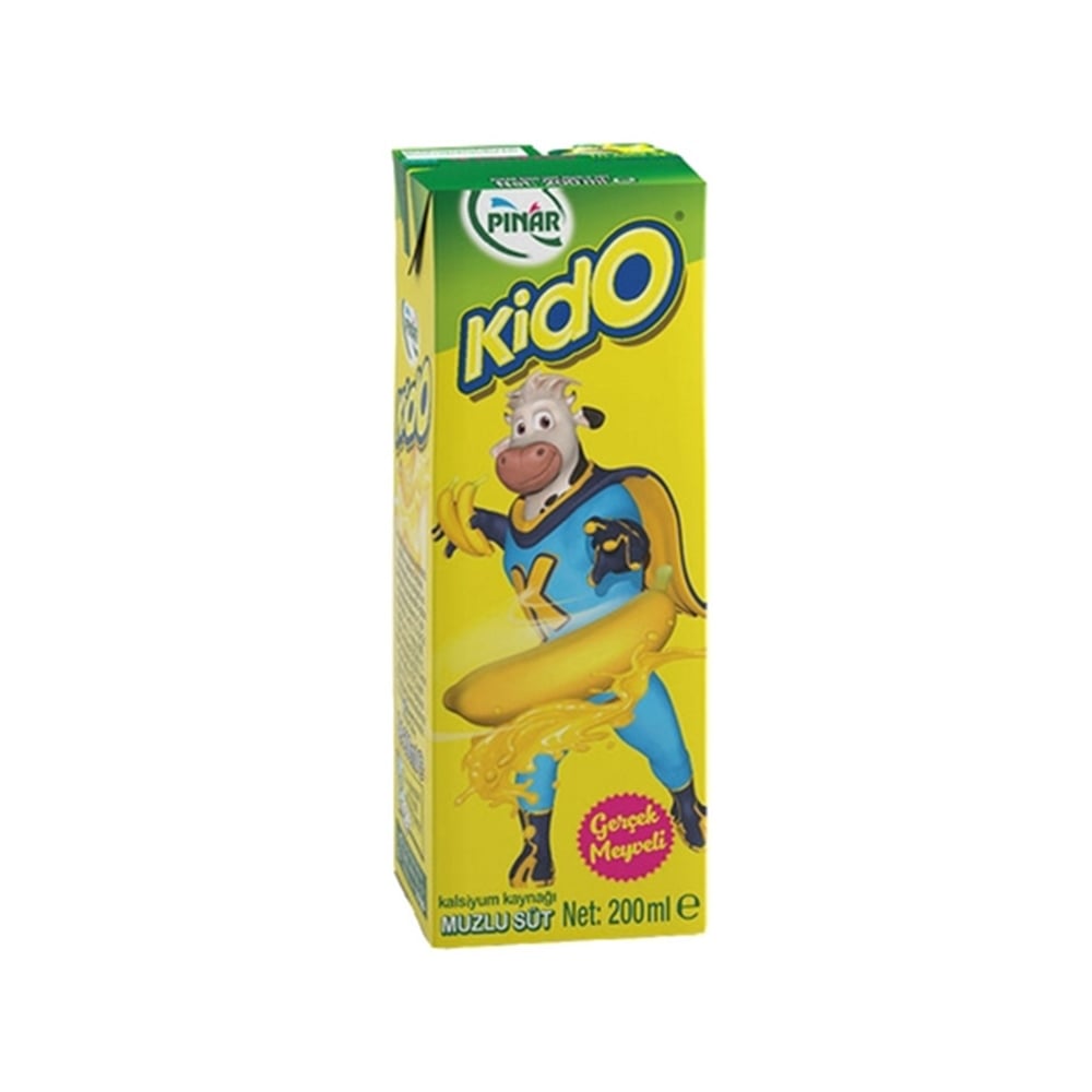 Pınar Kido Süt 180 ml Muzlu