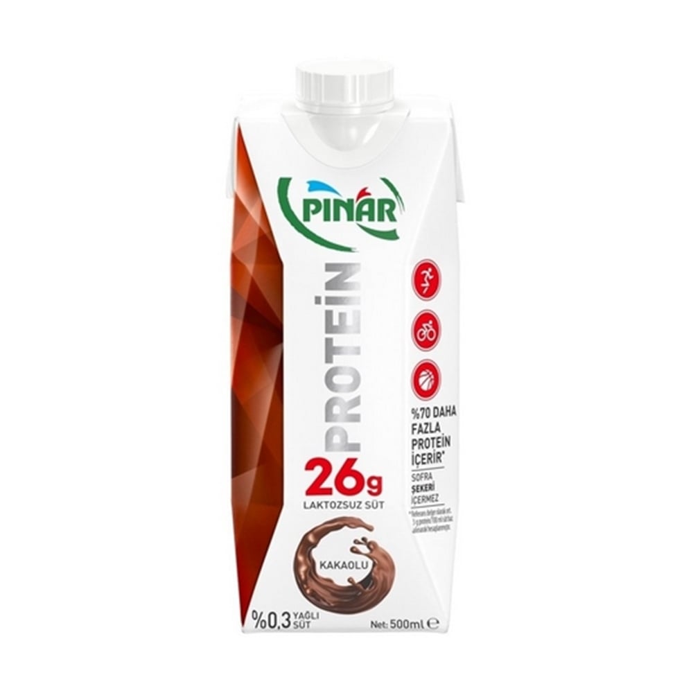 Pınar Protein Süt Kakaolu 500 Ml
