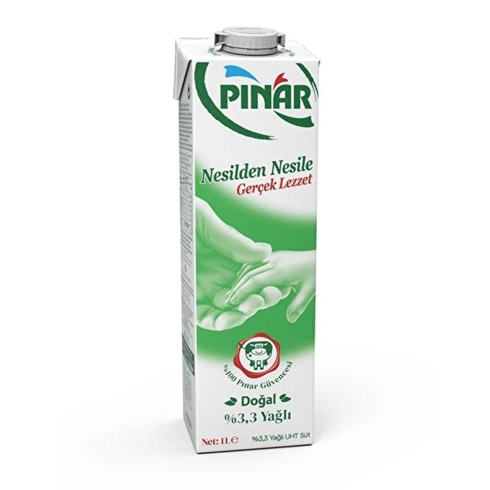 Sade SütPınar Süt 1 Lt Uht %3.3 Yağlı