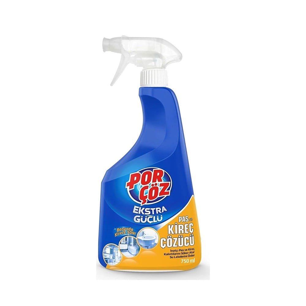 Porçöz Pas ve Kireç Çözücü Extra Güçlü 750 ml