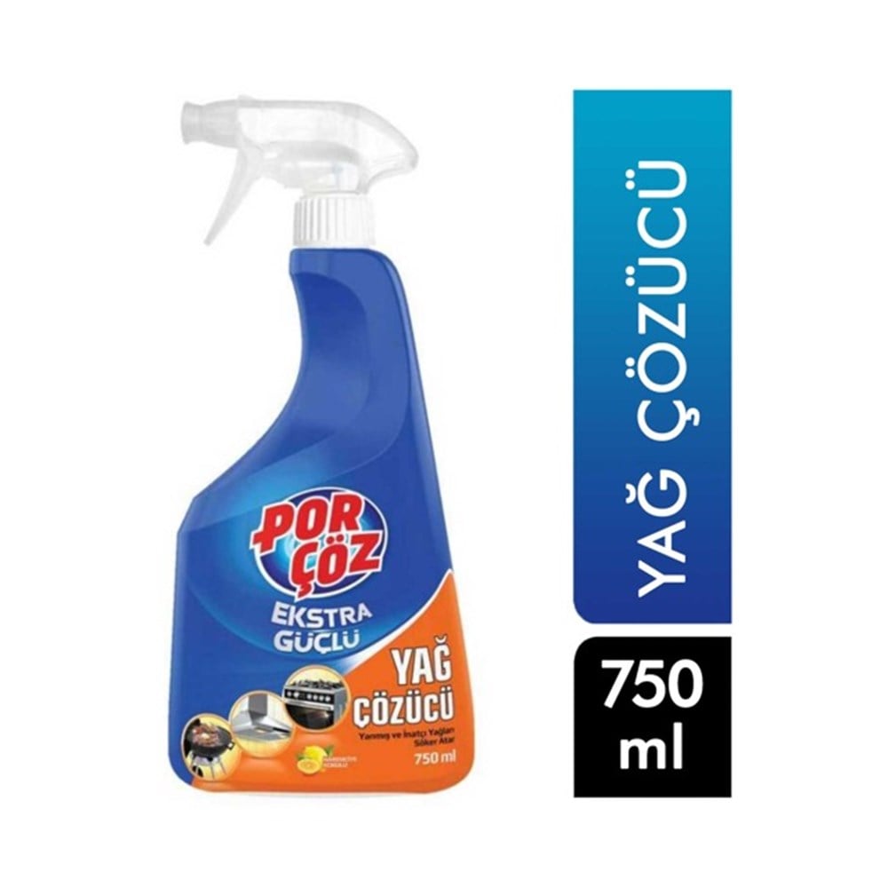 Porçöz Yağ Çözücü Extra Güçlü 750 ml