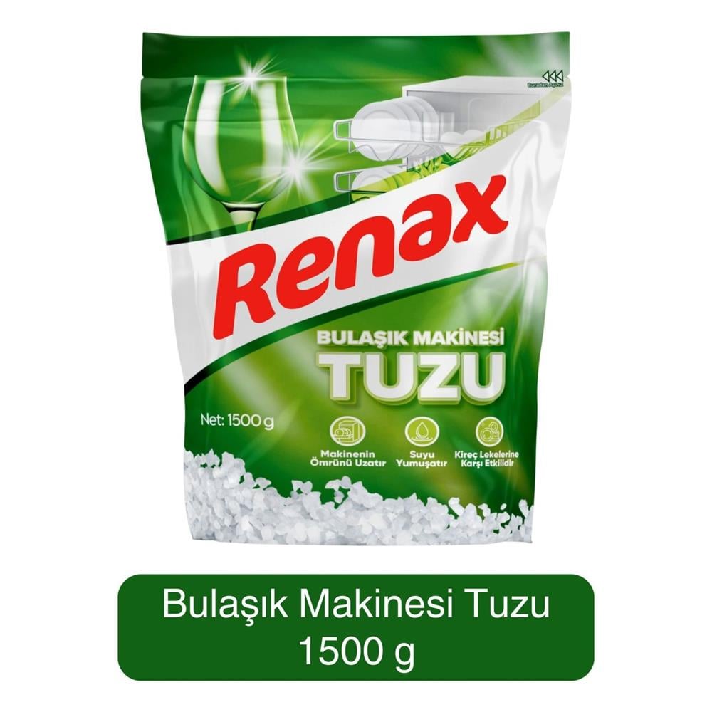 Bulaşık Makinesi TuzuRenax Bulaşık Makinesi Tuzu 1500 Gr