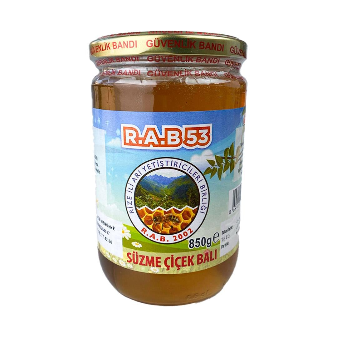BalRize Arıcılar Birliği Süzme Çiçek Balı 850 Gr