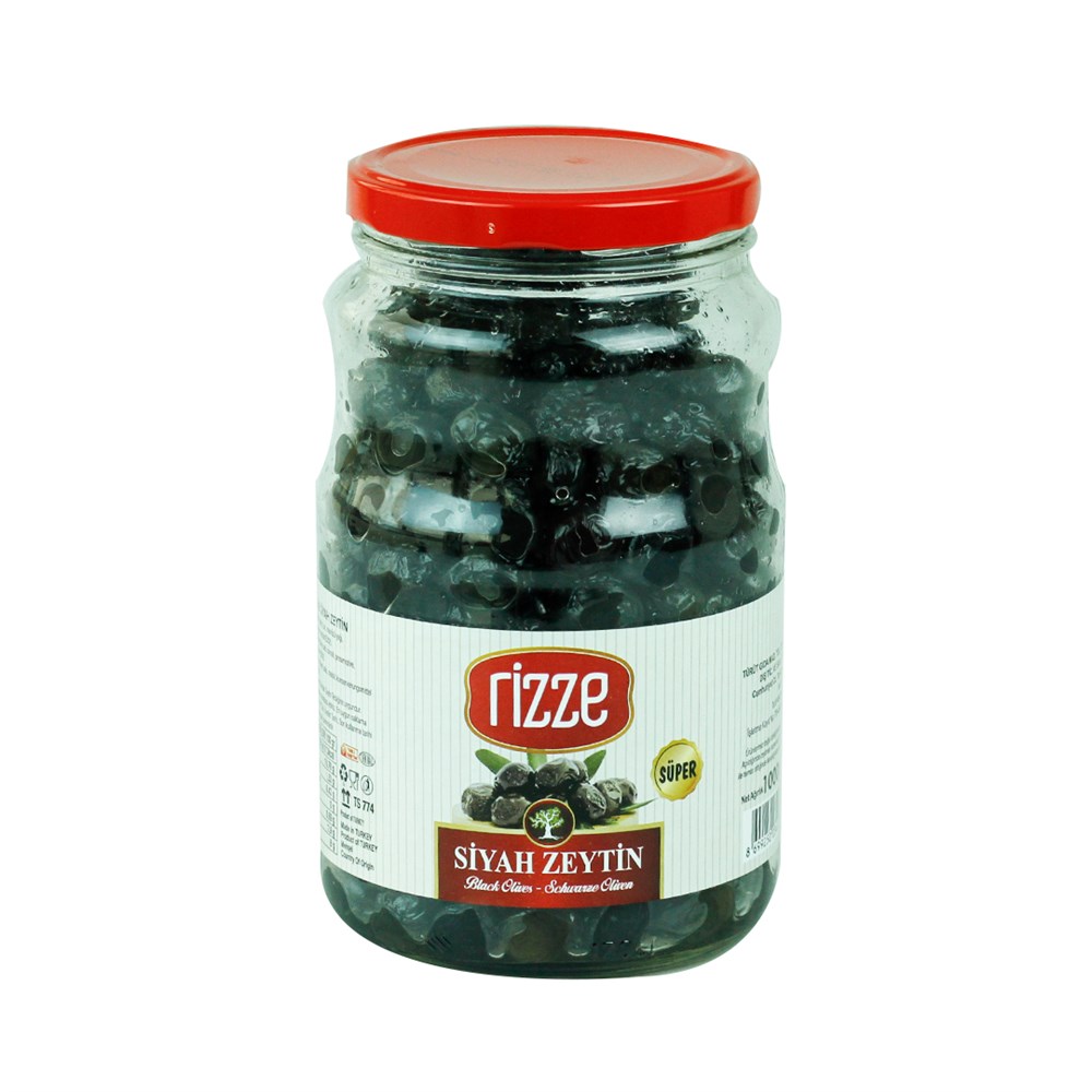 Rizze Siyah Zeytin Yağlı Sele 1000 gr pet
