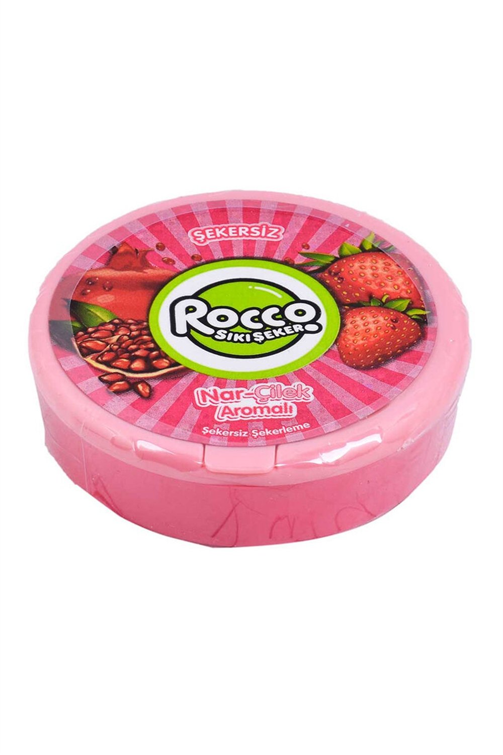 Rocco Sıkışeker Nar Çilek Aromalı