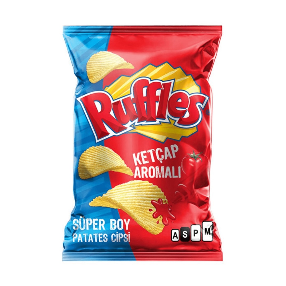 Ruffles Cips Ketçaplı 124 Gr