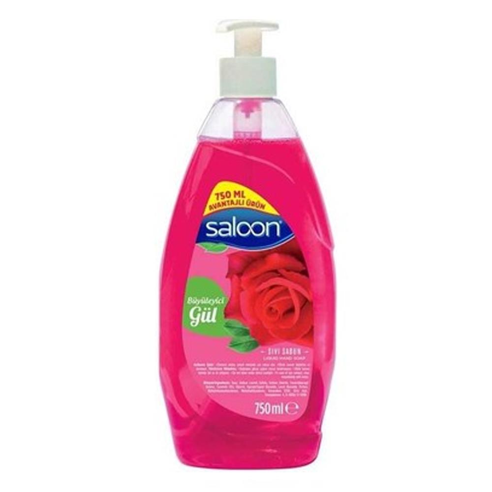 Katı, Sıvı SabunSaloon Sıvı Sabun Gül 750 Ml