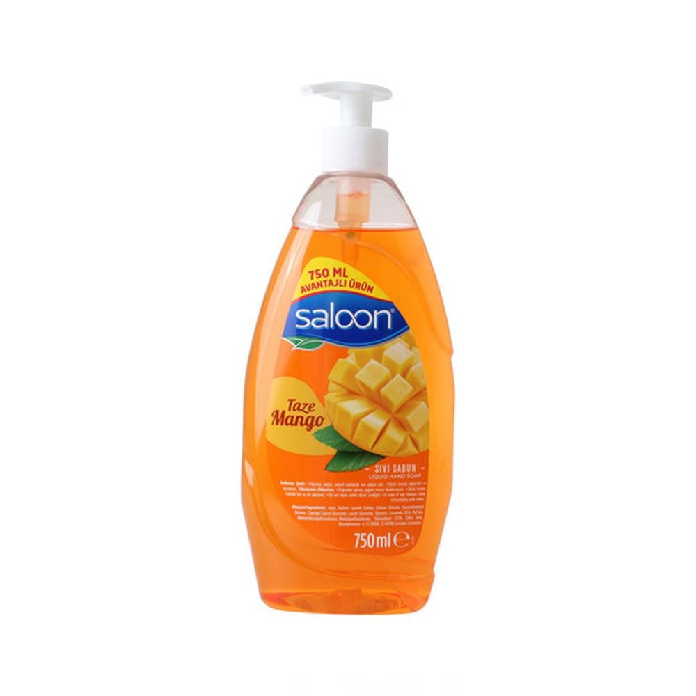 Katı, Sıvı SabunSaloon Sıvı Sabun Taze Mango 750 Ml