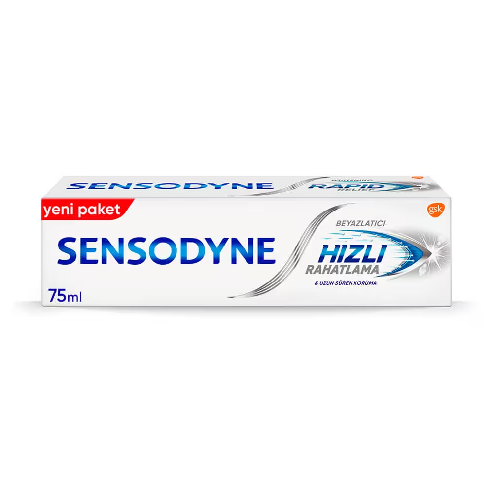 Diş MacunuSensodyne Diş Macunu Hızlı Rahatlama Beyazlatıcı 75 ml