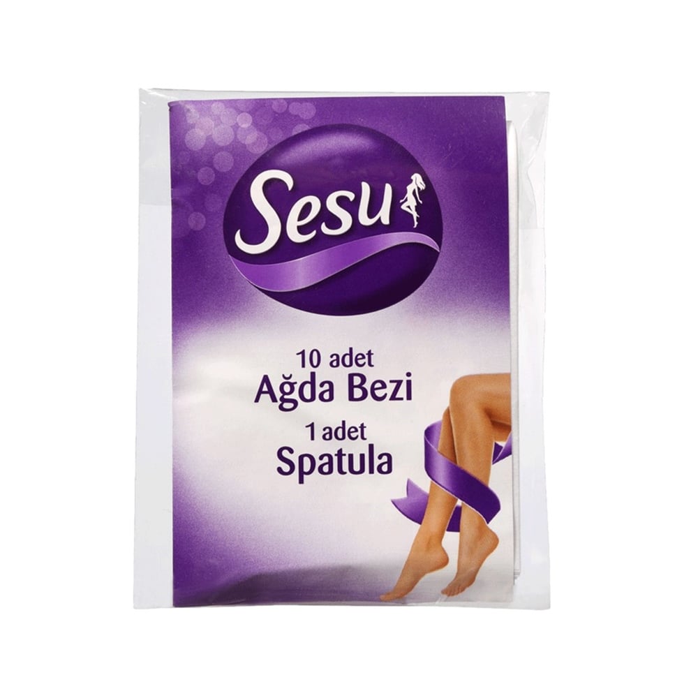 Sesu Ağda Bezi Poşet 10 Lu