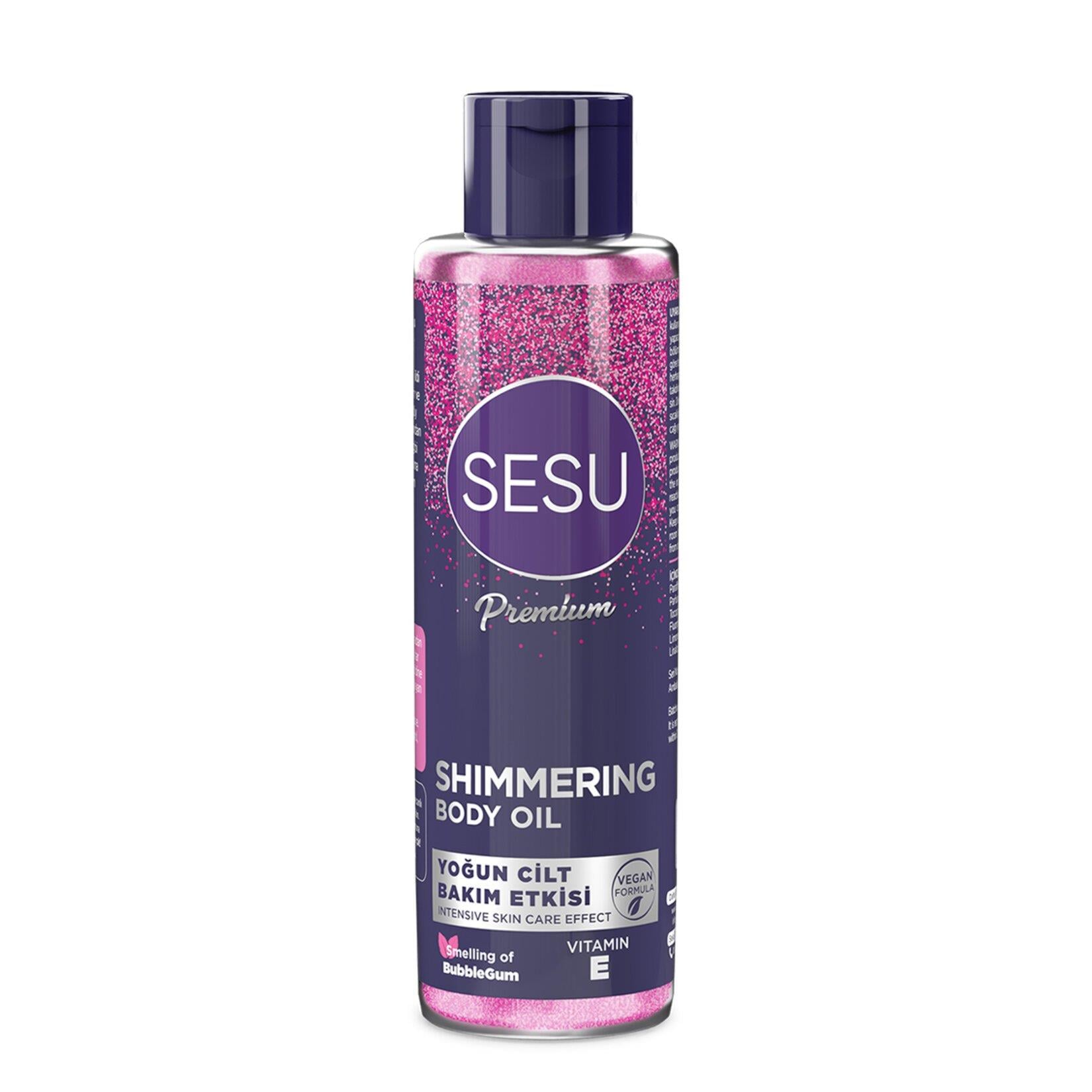 El ve Vücut BakımSesu Premium Shimmering Body Oil 150 ml