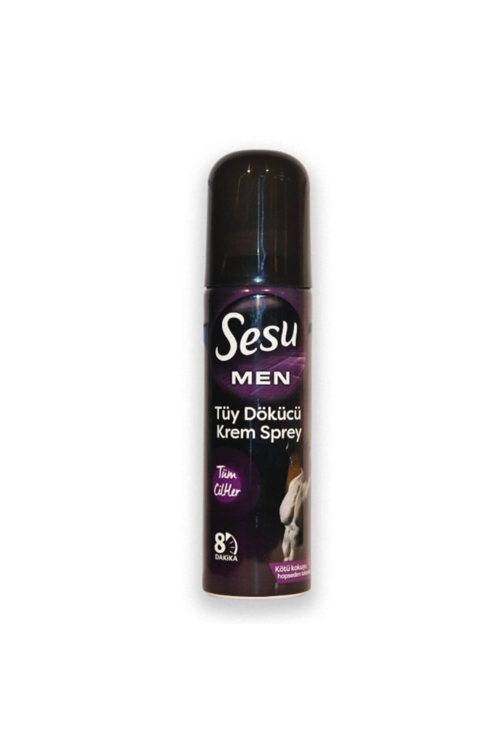Sesu Tüm Ciltler İçin Erkek Tüy Dökücü Krem Sprey 150 Ml