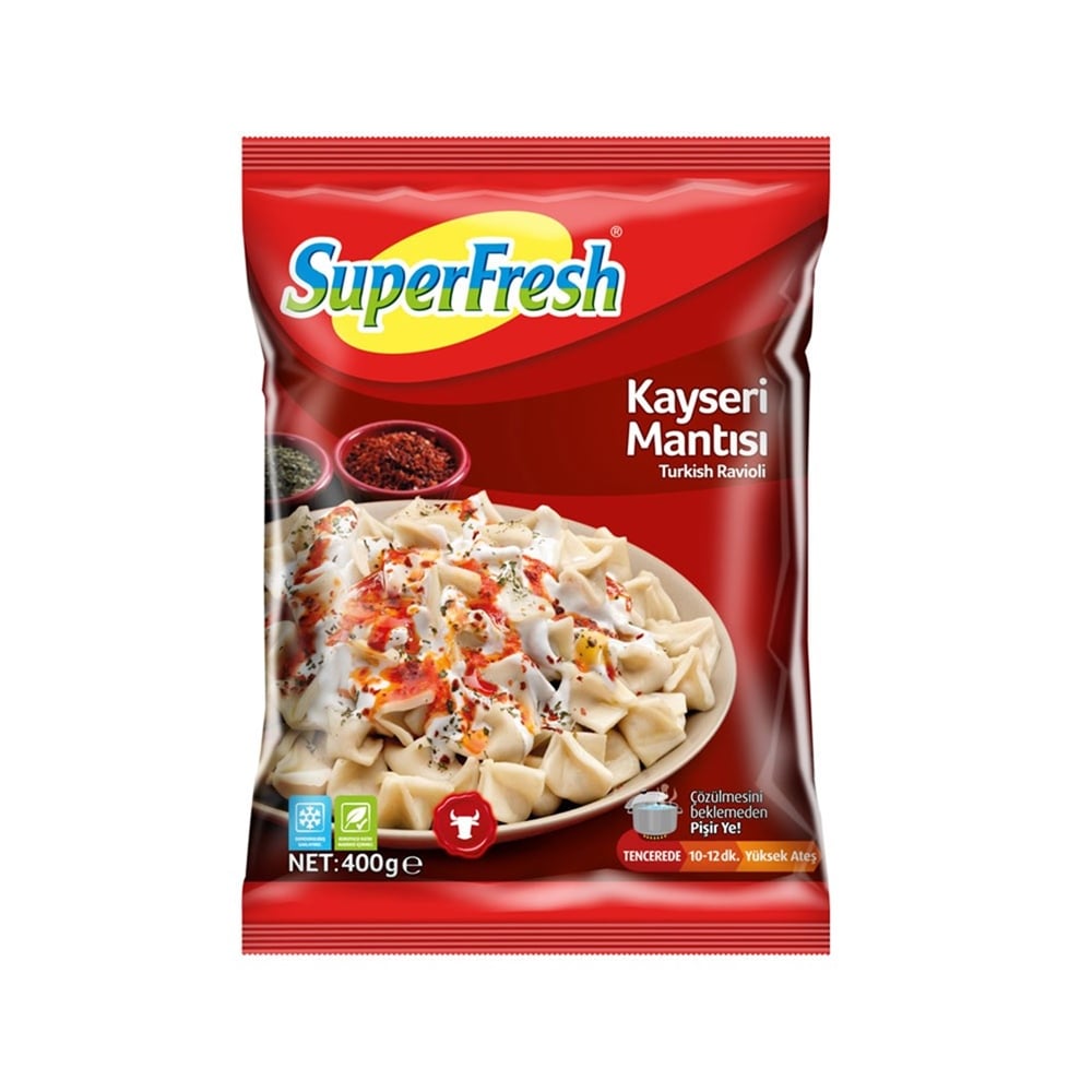 SuperFresh Donuk Mantı 400 Gr