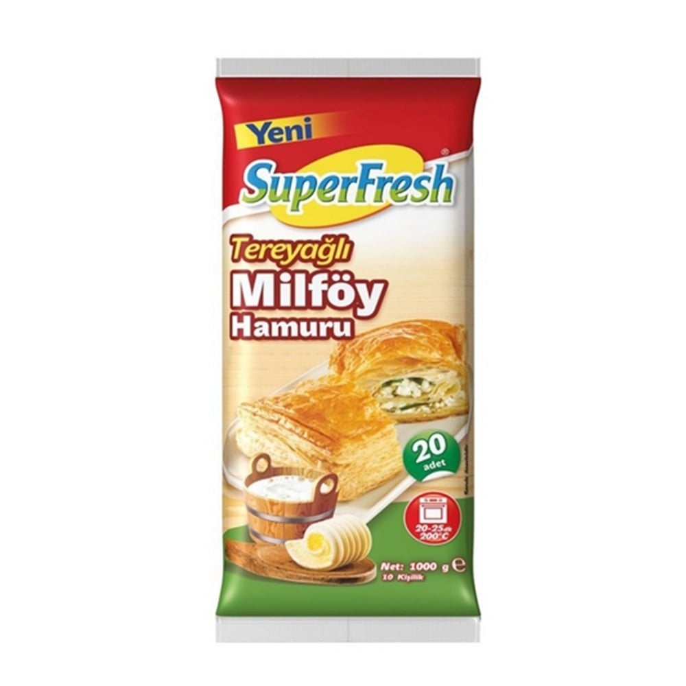 Superfresh Milfoy Tereyağlı 1 Kg
