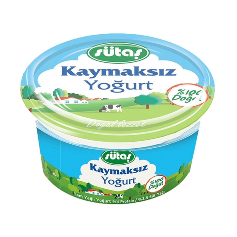 Sütaş Yoğurt Kaymaksız 1500 Gr
