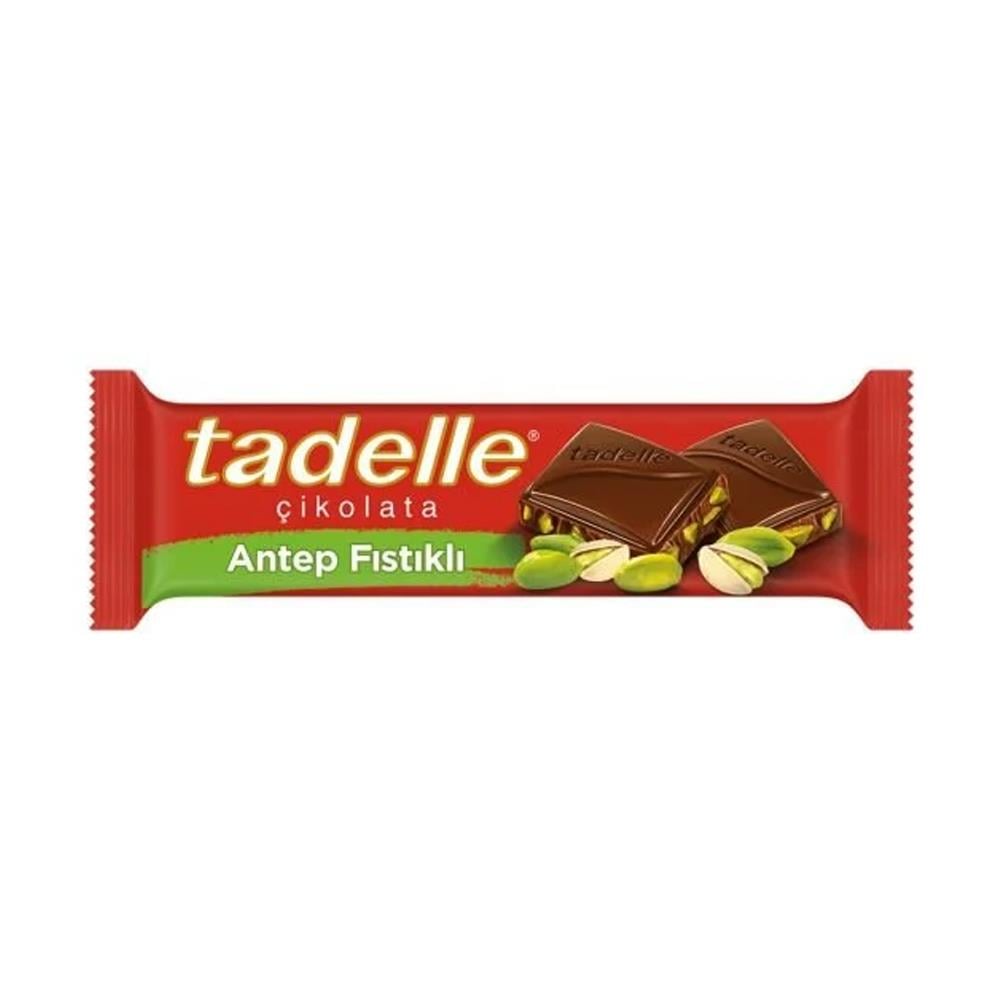 ÇikolataTadelle Antep Fıstıklı Çikolata 30 Gr Tablet