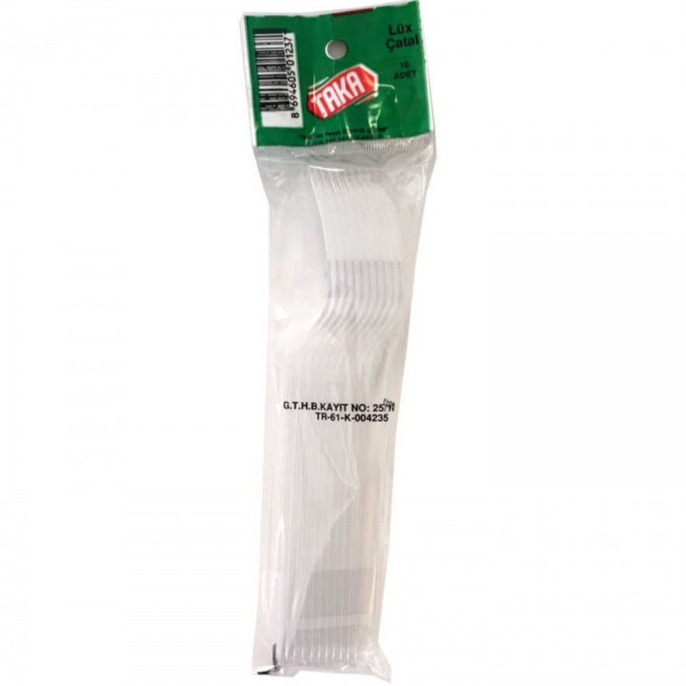 Taka Lüks Çatal 10'Lu
