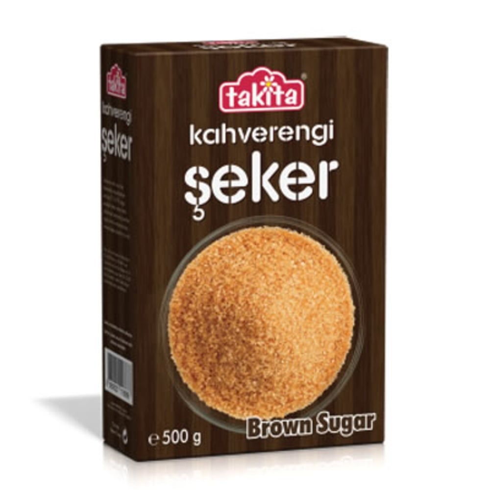 Takita Kahverengi Şeker Toz 500 Gr