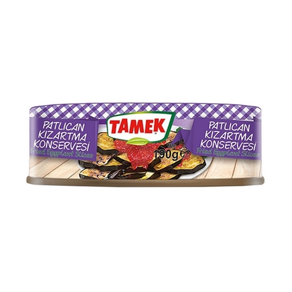 Tamek Hazır Yemek Patlıcan Kızartma 190 Gr