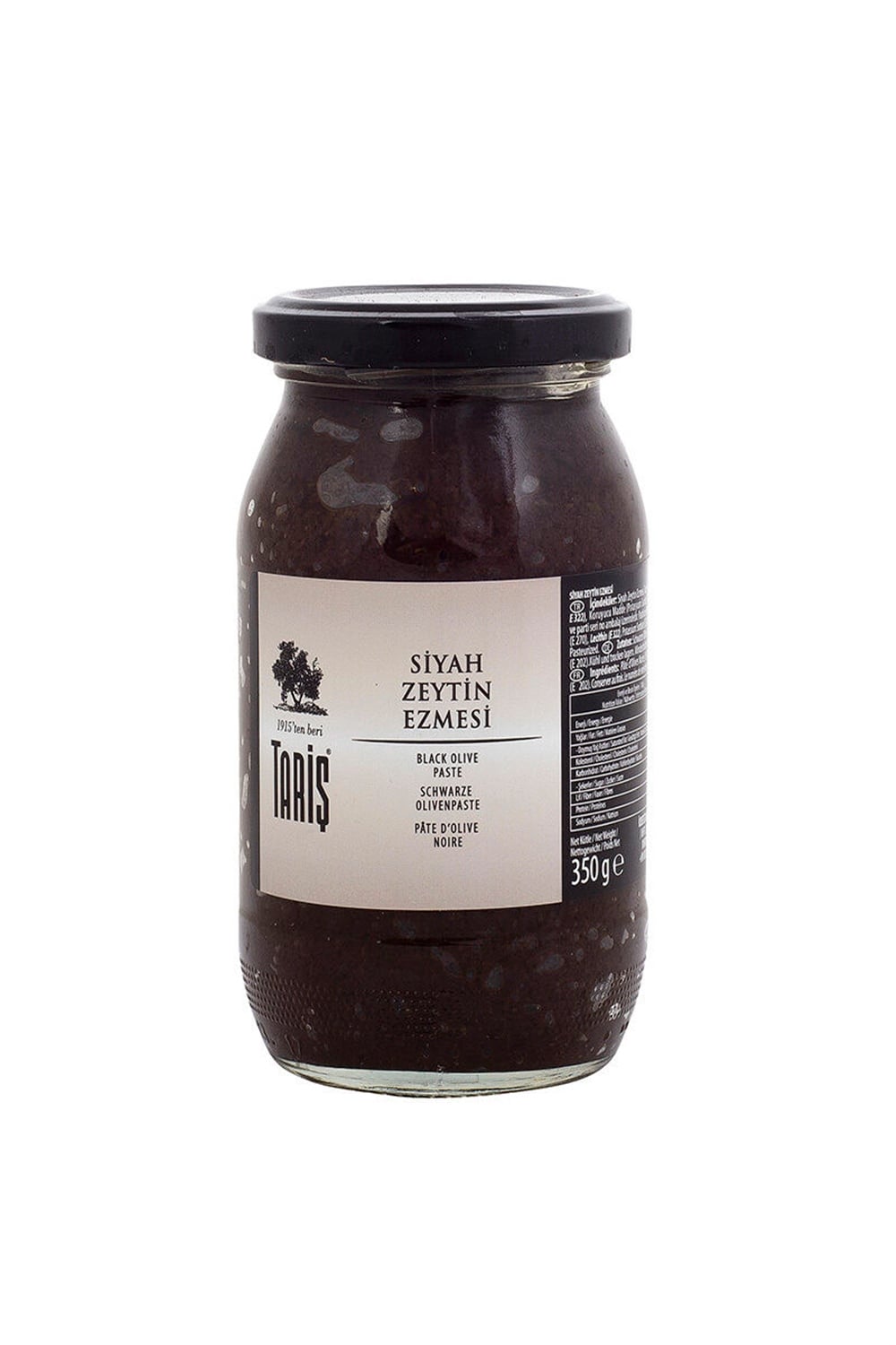 Tariş Siyah Zeytin Ezmesi 350 Gr