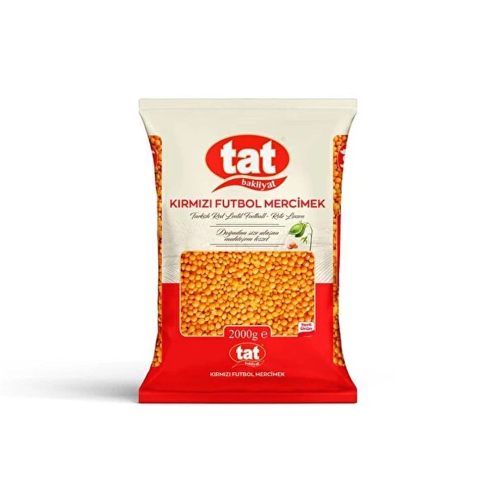 Tat Bakliyat Kırmızı Mercimek 2000 Gr