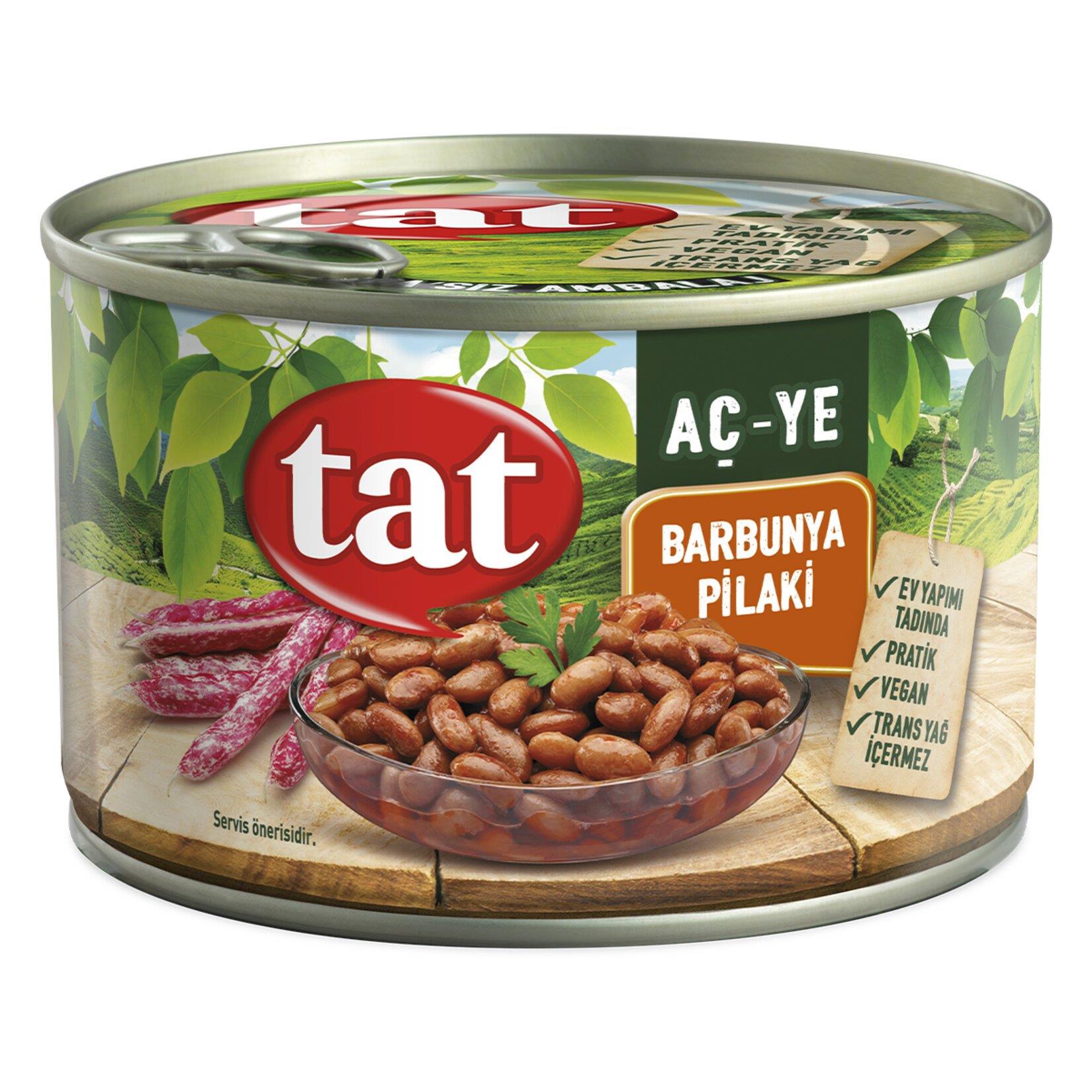 Diğer Hazır YemekTat Hazır Yemek Barbunya Pilaki 400 Gr