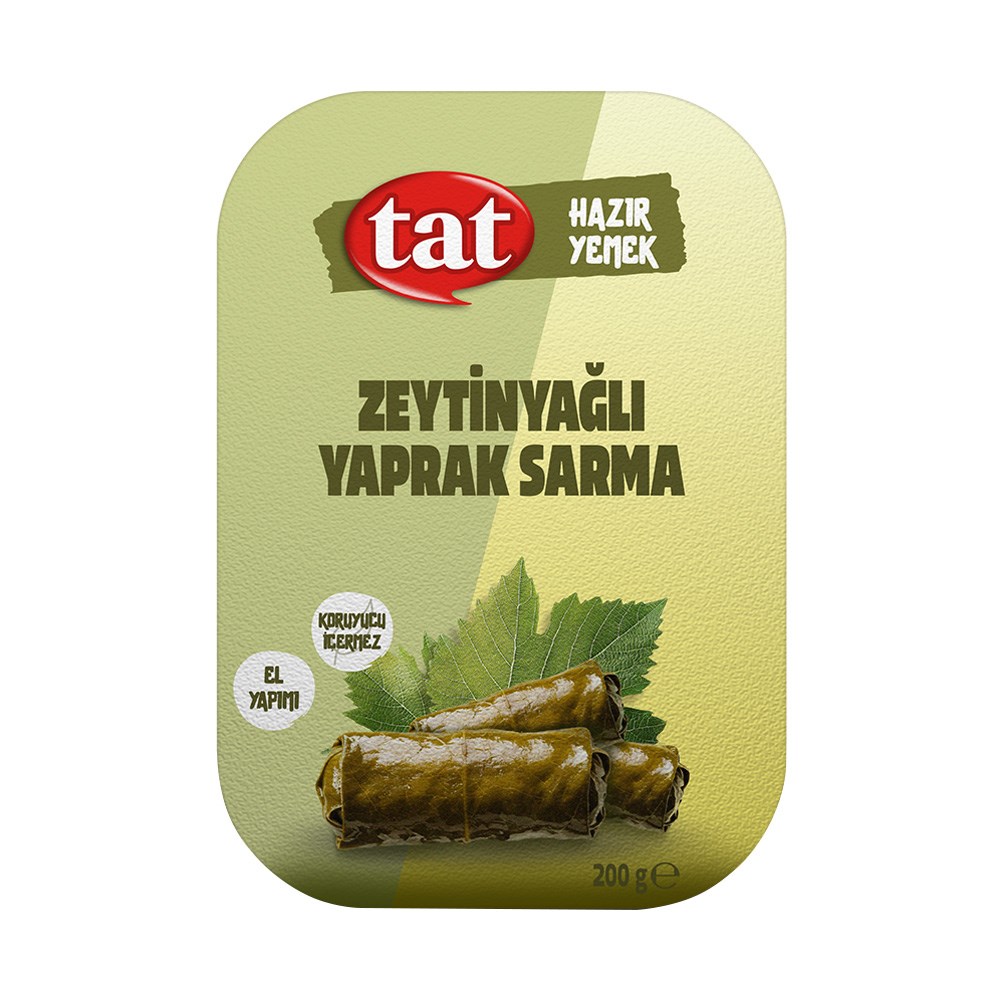 Diğer Hazır YemekTat Zeytinyağlı Yaprak Sarma 200 g