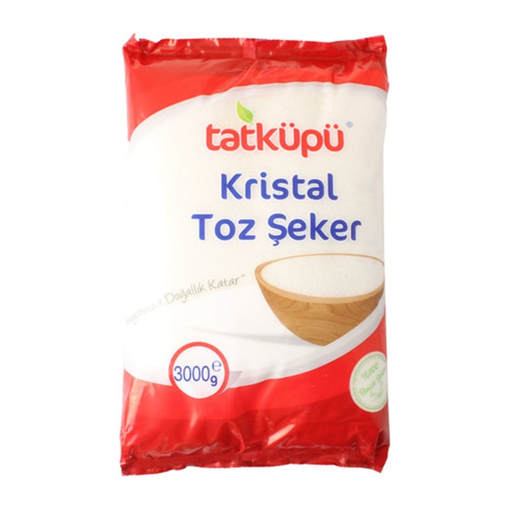 Tatküpü Şeker Toz 3000 Gr