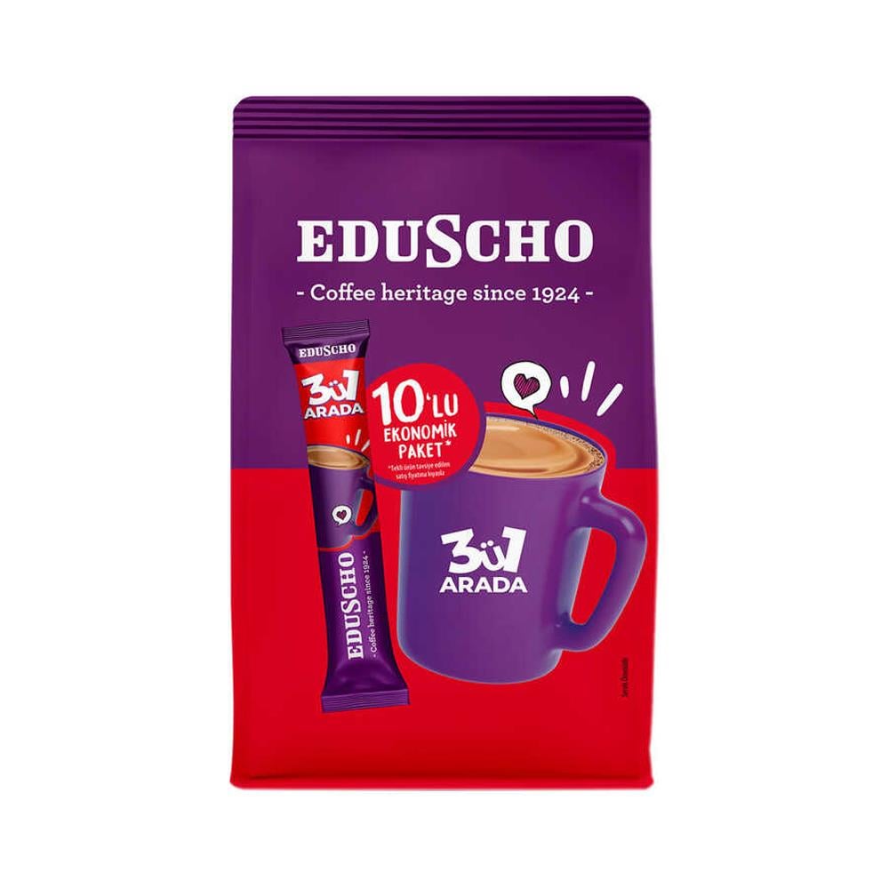 Türk KahvesiTchibo Eduscho 3ü1 Arada 10 lu Ekonomik Paket 175 Gr