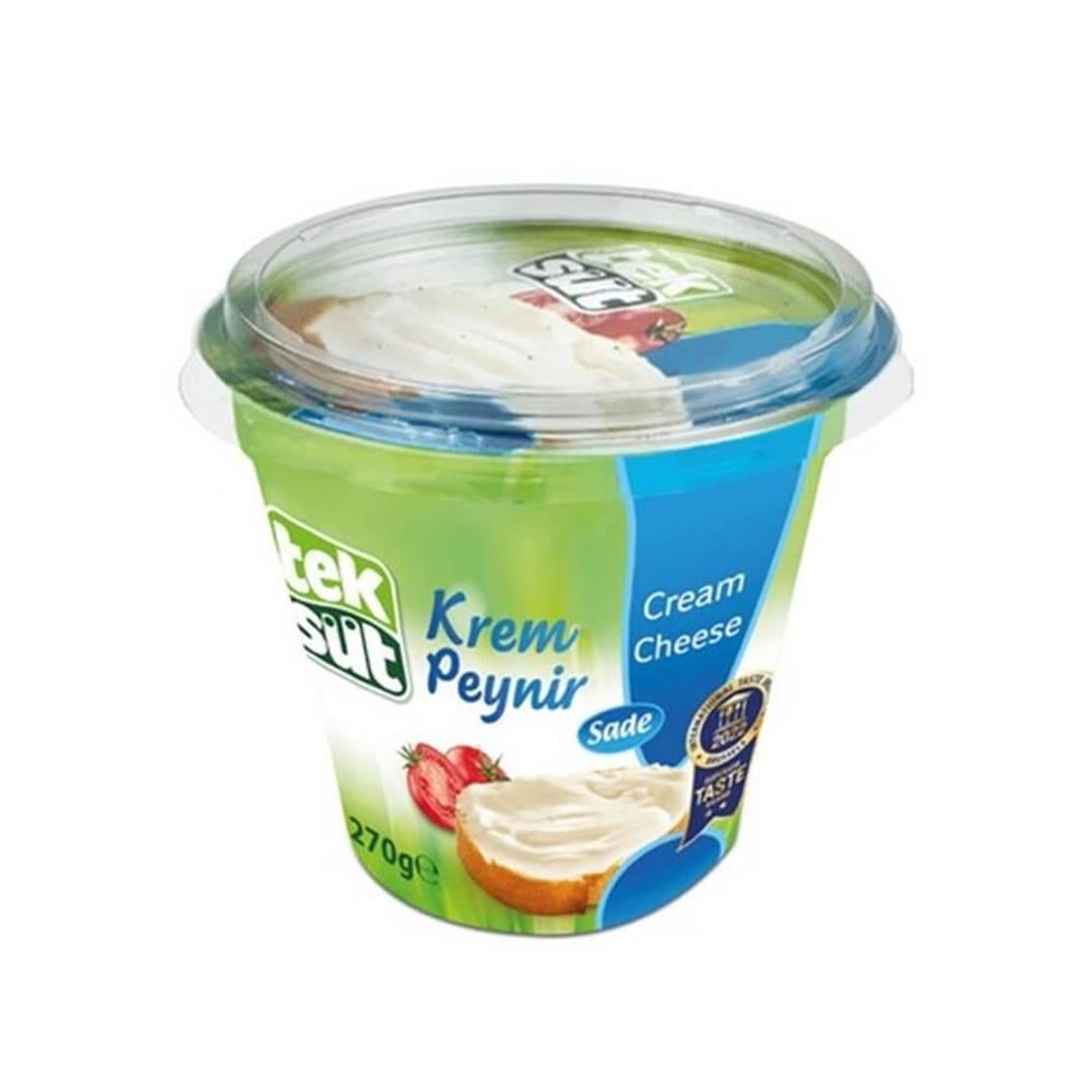 Teksüt Krem Peynir 270 Gr Sade