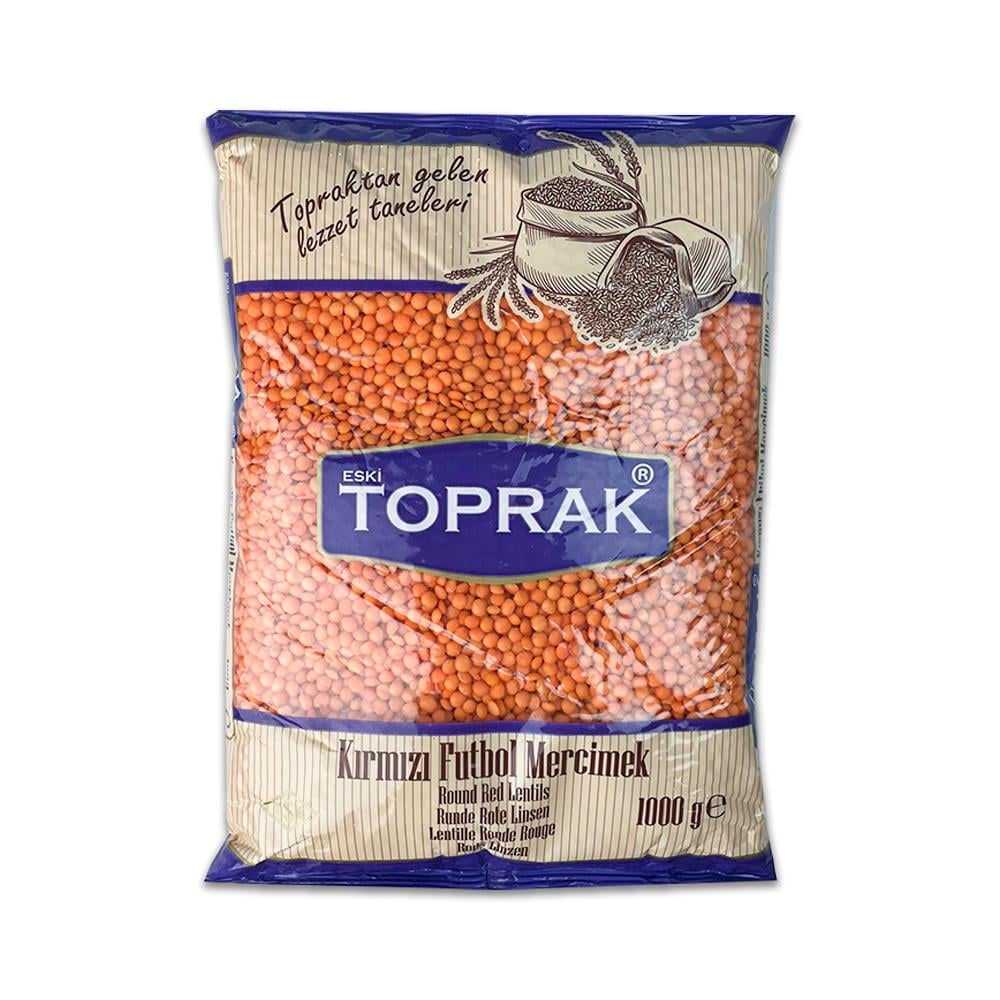 MercimekToprak Kırmızı Futbol Mercimek 1 kg