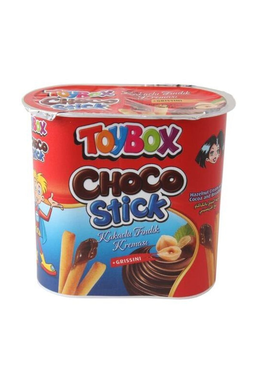 Toybox Choco Stick Kakolu Fındık Kreması 56 Gr