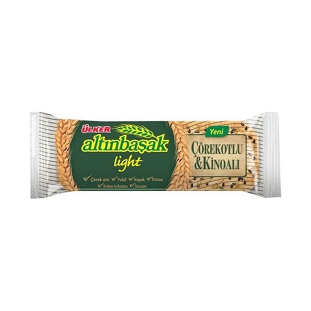 Ülker Altınbaşak Light Çörek Otlu Kinoalı 40 gr