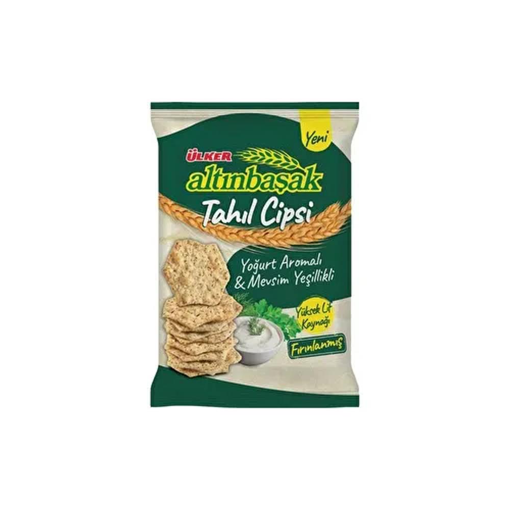 BisküviÜlker Altınbaşak Tahıl Cipsi Yoğurt Aromalı 120 Gr