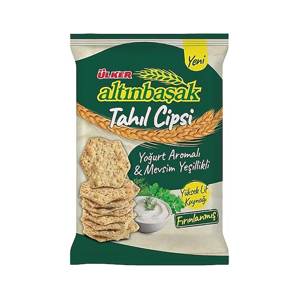 BisküviÜlker Altınbaşak Tahıl Cipsi Yoğurt Aromalı 50 Gr
