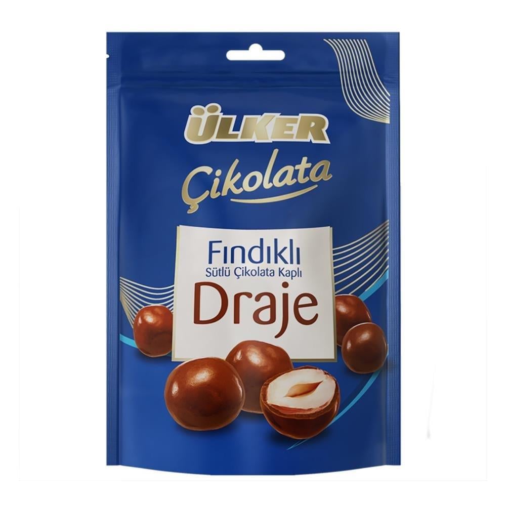 ÇikolataÜlker Çikolata Fındıklı Draje 100 gr Sütlü
