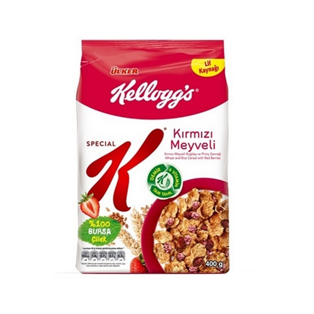Ülker Kellogs Special Kırmızı Meyveli 400Gr