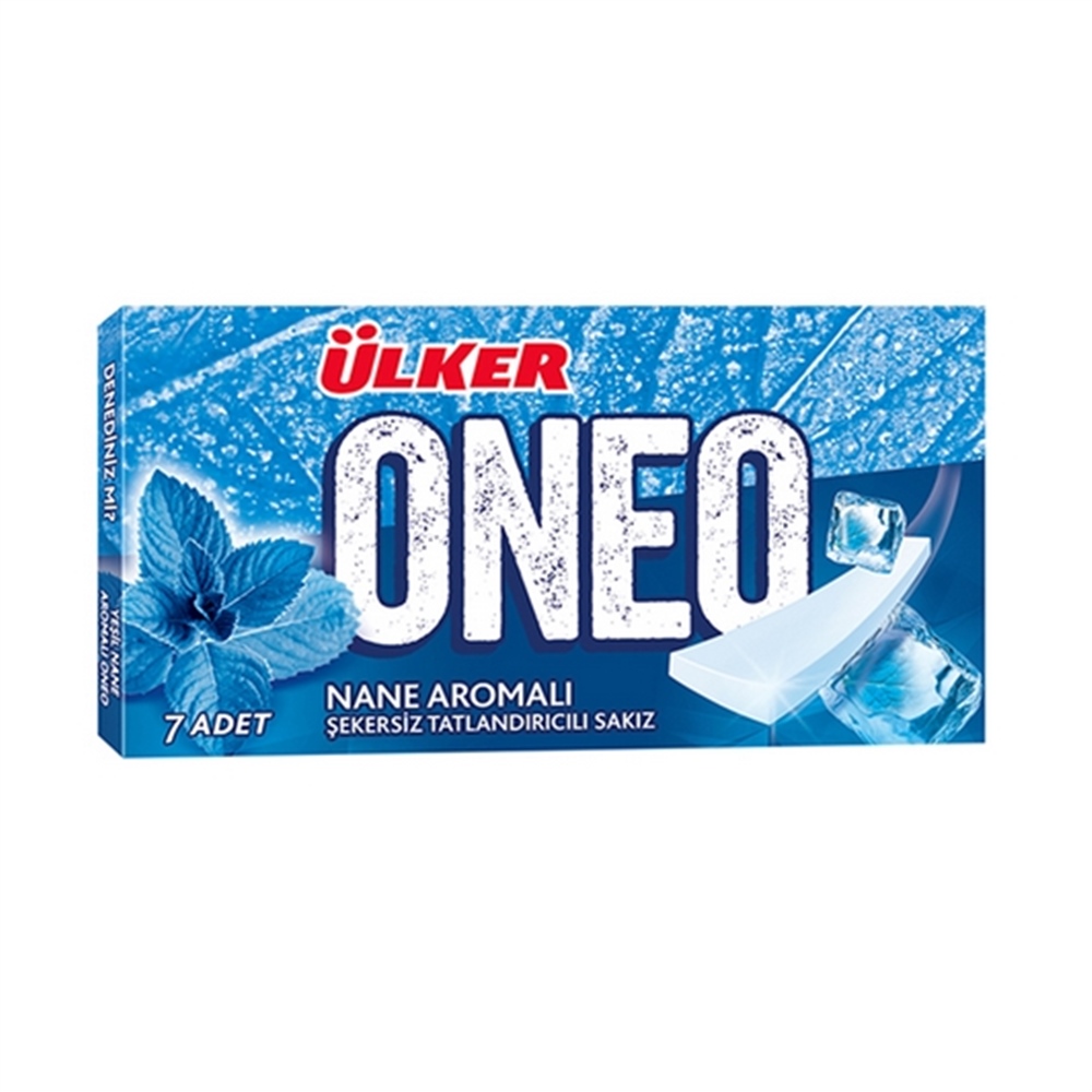 Ülker Sakız Oneo nane Aromalı Tatlandırıcılı 14 Gr S