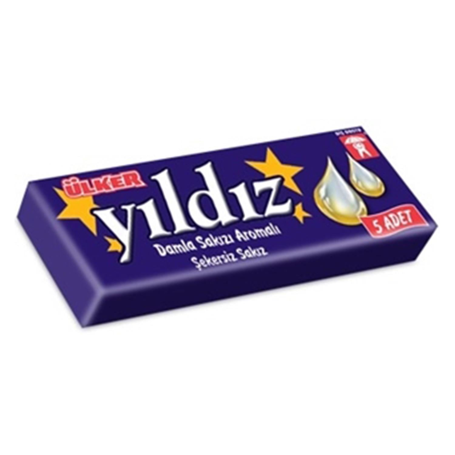 SakızÜlker Yıldız Sakız Şekersiz Damla 5 Li