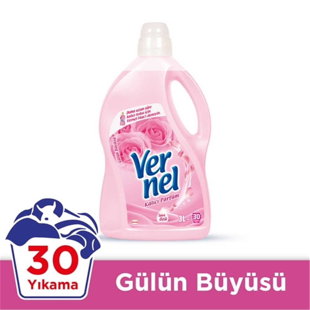 Vernel Yumuşatıcı Gülün Büyüsü 3 Lt
