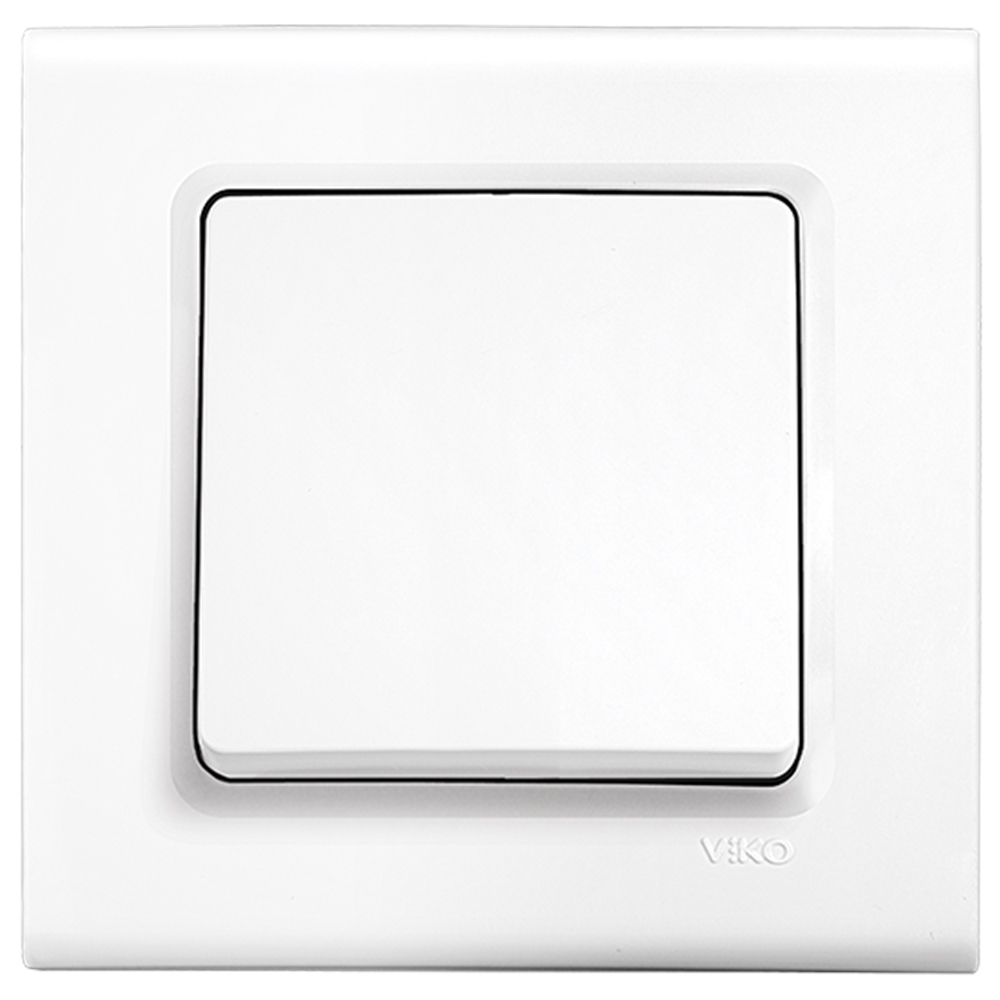 Viko Beyaz Anahatar Kod:9044001 (Çerçeve Hariç)
