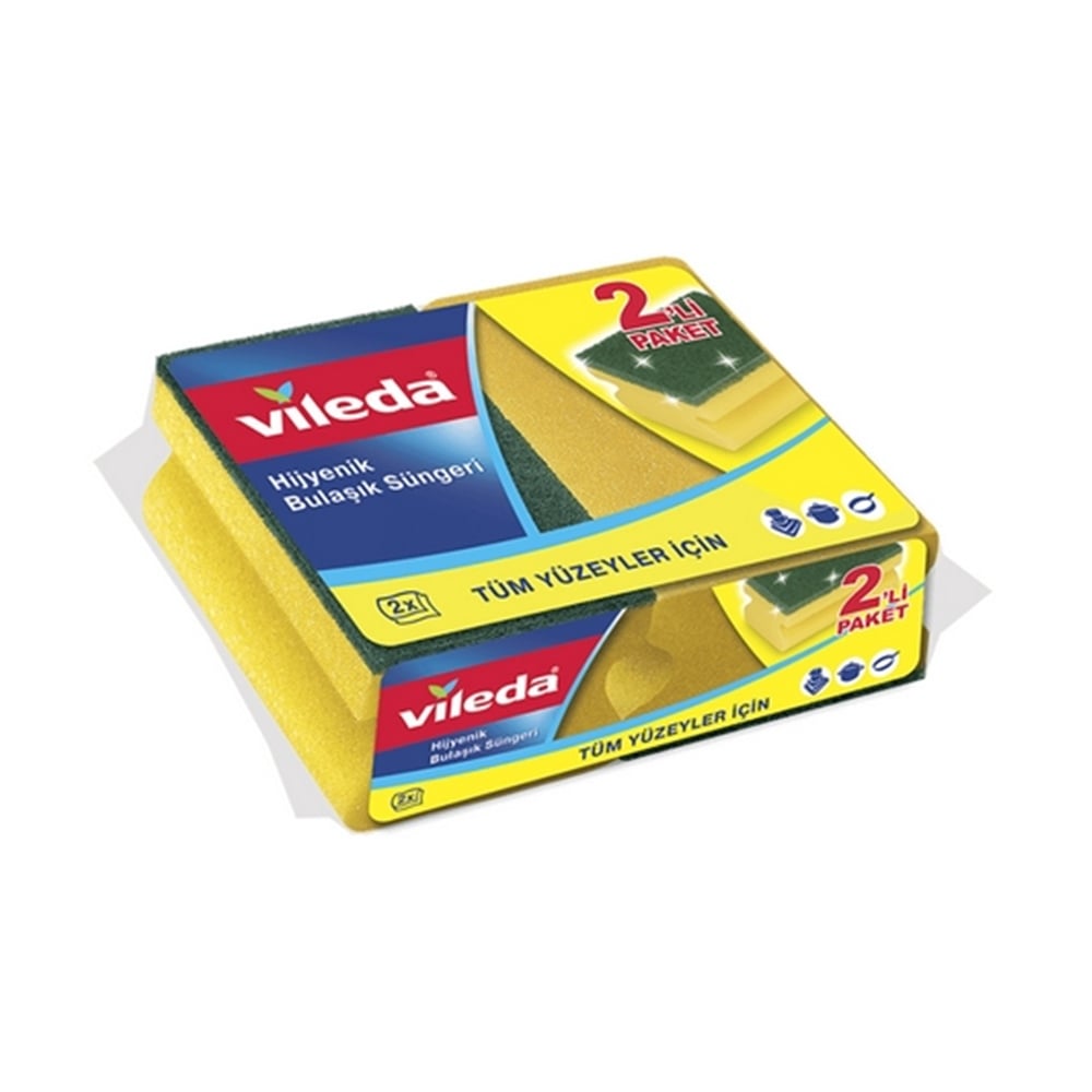 Vileda Sünger Yeşil Klasık 2 Li