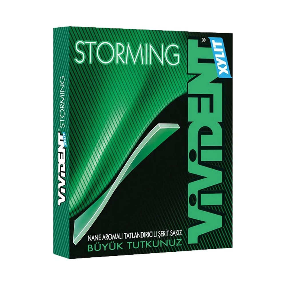 Vivident Sakız Nane Aromalı Xylit Storming