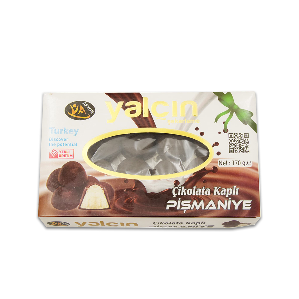 ŞekerlemeYalçın Pişmaniye Antep Fıstıklı Çikolata Kaplamalı 170 g