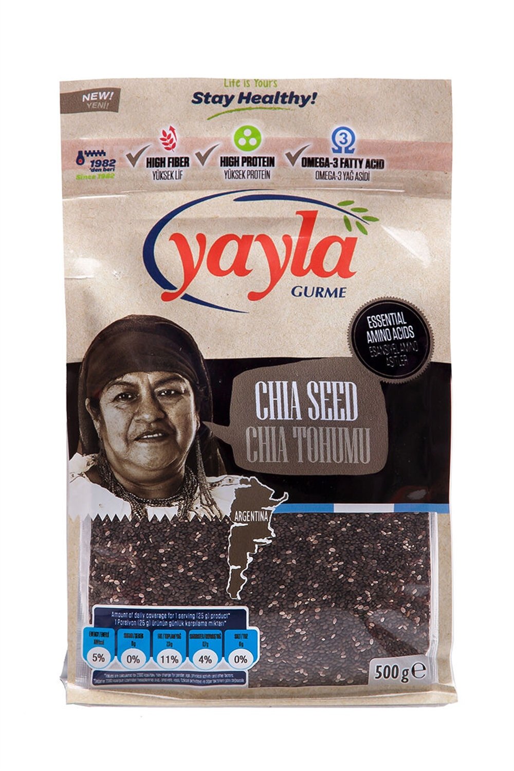 Yayla Bakliyat Chia 500 Gr