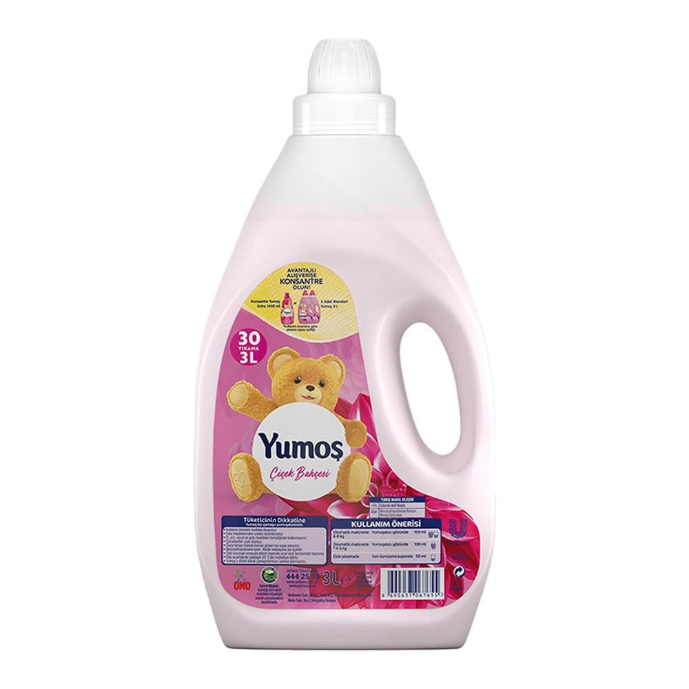 Klasik YumuşatıcılarYumoş Yumuşatıcı Çiçek Bahçesi 3 Lt